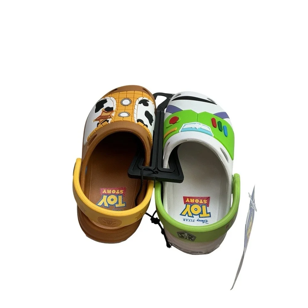 Disney Pixar Toy Story Clogs Toddler Sandals Buzz Lightyear Woody Sz 7/8